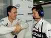 GP MALESIA, Venerdi', April 3, 2009  Malaysian Grand Prix Sepang Circuit Malaysia. BMW Sauber F1 Team driver Robert Kubica (POL)  talks with his race Engineer. This image is copyright free for editorial use © BMW AG 